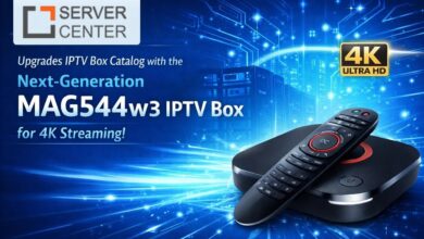 ServerCenter Upgrades IPTV Box Catalog with the Next-Generation MAG544w3 IPTV Box for 4K Streaming