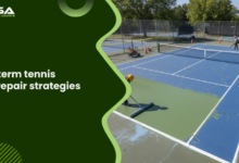 Weather Damage and Tennis Court Cracks: Repair Solutions That Last