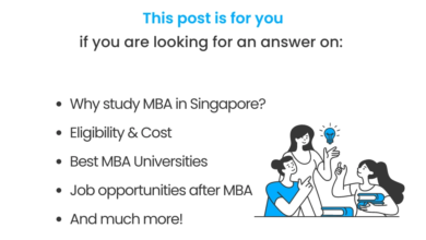 Why an MBA in Singapore Is a Smart Choice for Global Career Growth