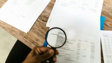 account data review multiple numbers